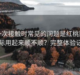 第一次接触时常见的问题是红桃影视实际用起来顺不顺？完整体验记录