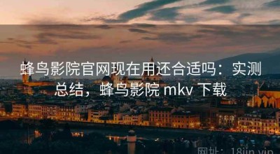 蜂鸟影院官网现在用还合适吗：实测总结，蜂鸟影院 mkv 下载