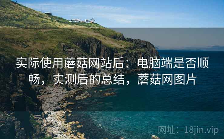 实际使用蘑菇网站后:电脑端是否顺畅,实测后的总结,蘑菇网图片 实际使用蘑菇网站后:电脑端是否顺畅,实测后的总结,蘑菇网图片
